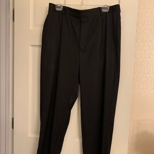 Alfani Men’s dress pants 34 x 32 Black 100% wool